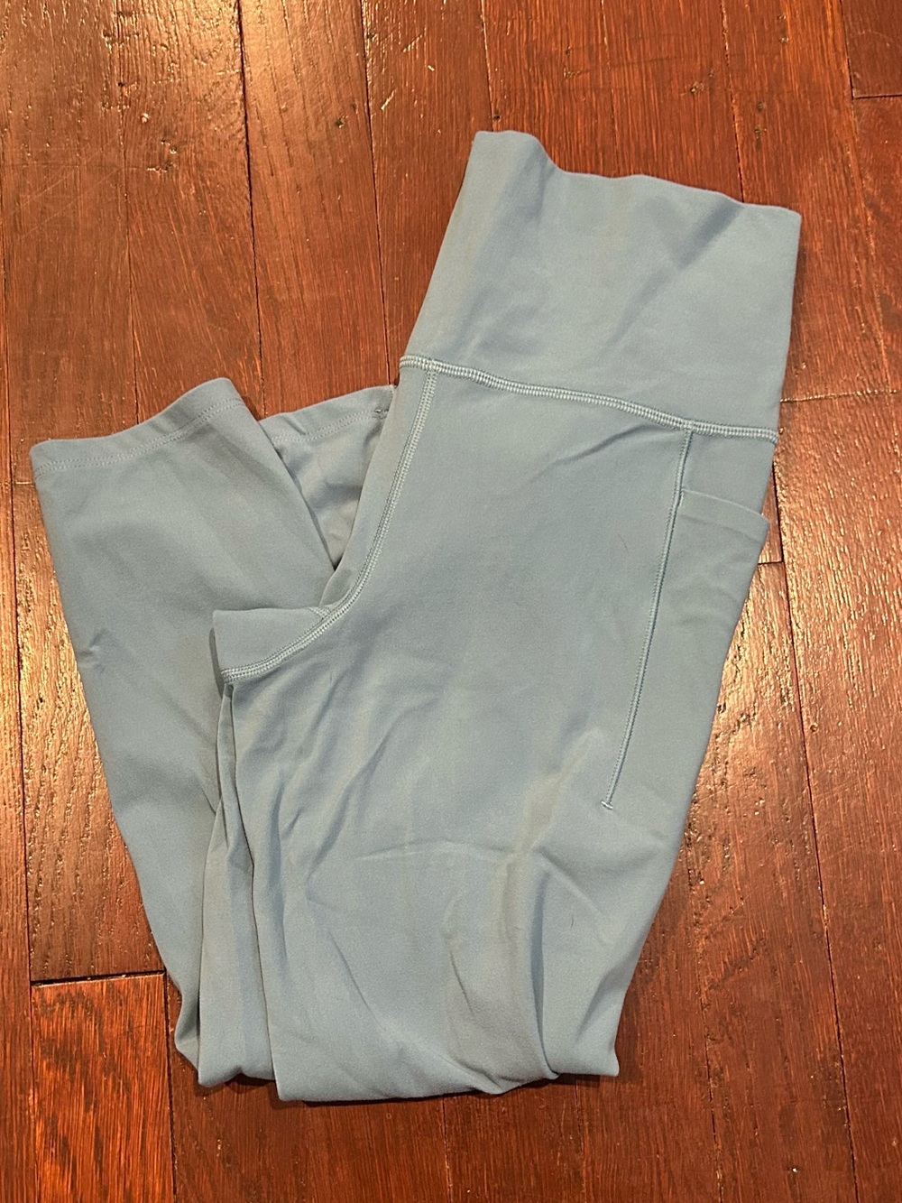 Athleta Light Blue Women’s' Active Leggings with Side Pocket